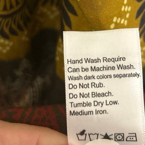 NL Pret Pima CottonYellow Gold  Digital Printed Stitched Lawn Tunic/Dress 10 - Picture 15 of 15